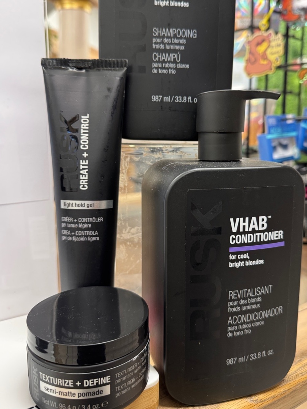 VHAB Conditioner & Styling Set - Black - Women Hair Color